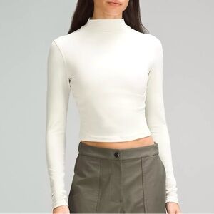 Lululemon All Aligned Mock Neck Long Sleeve